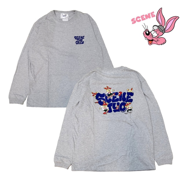 【Scene Tokyo】sk8  crew L/S TEE