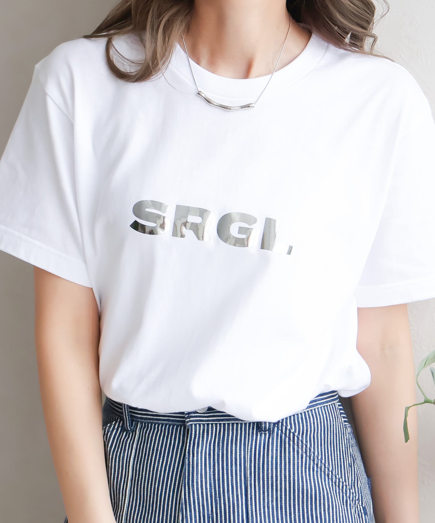 SRGLミラープリントTシャツ