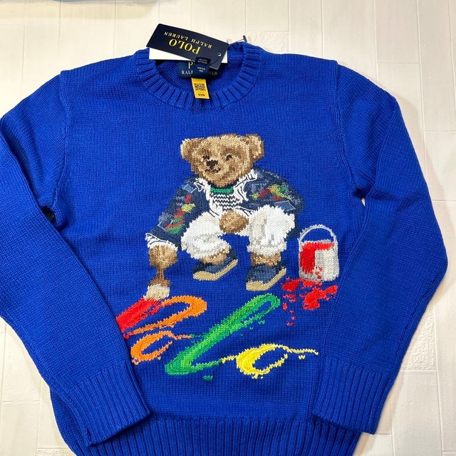 【140cm】キッズ（男の子）ポロベア　セーター