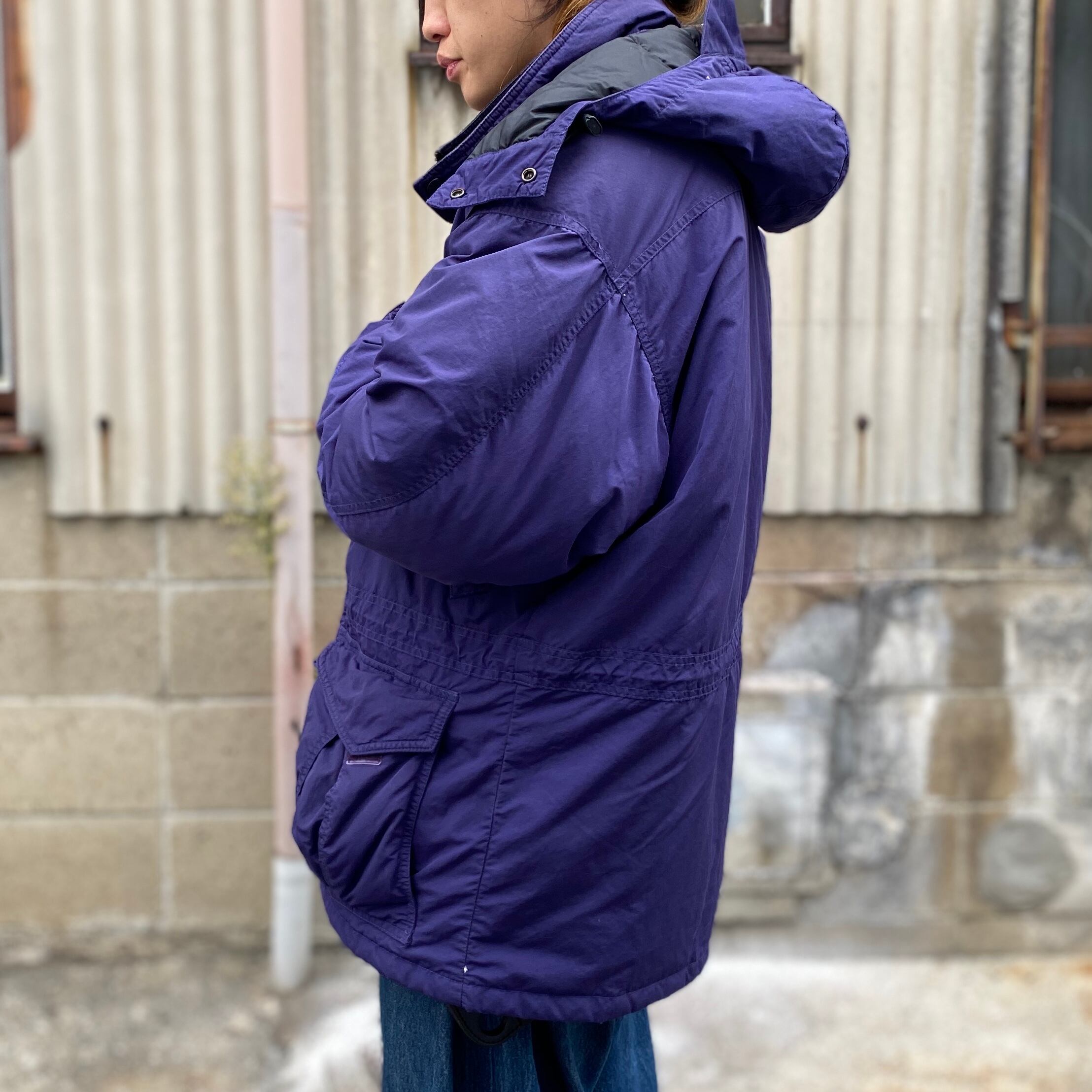 90年代 THE NORTH FACE ザノースフェイス ダウンジャケット フード着脱