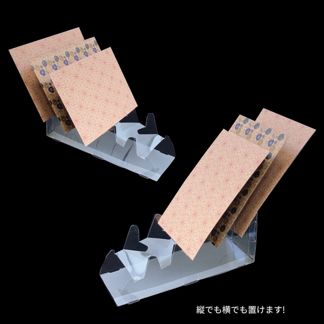ポストカードスタンド【クリア】 | Pay ID