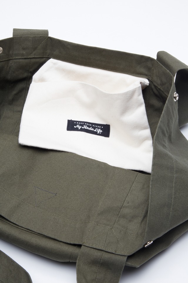 舟型トートバッグ《フラミンゴ》