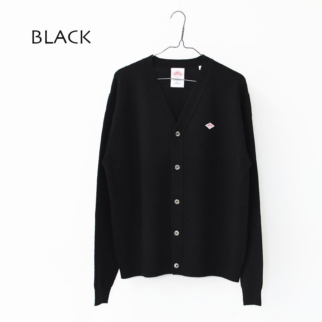 ダントン　カーディガン DANTON / LAMBS WOOL CREWNECK CARDIGAN（カーディガン/ボレロ
