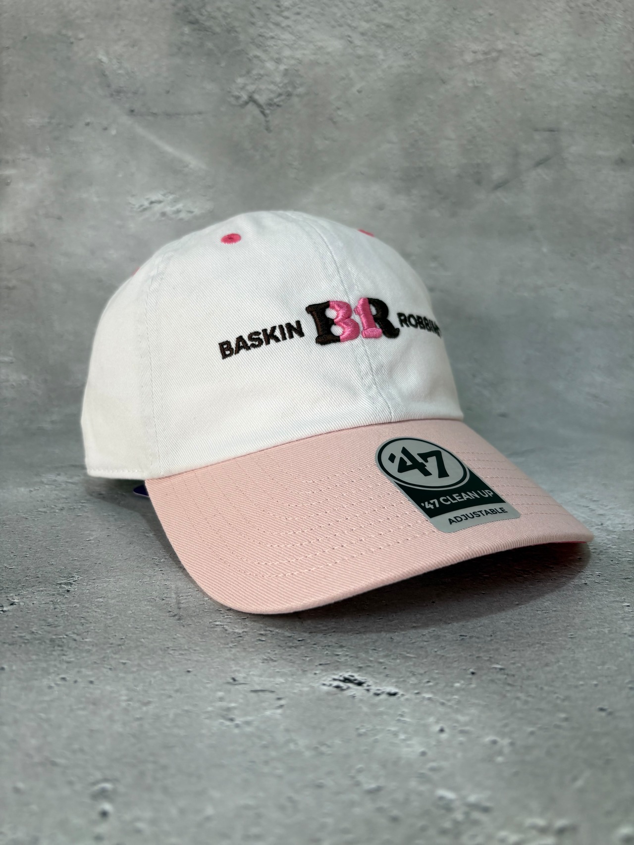'47 CLEAN UP/クリーンナップ  サーティワン アイスクリーム コラボ キャップ 31 ラブポーション ピンク