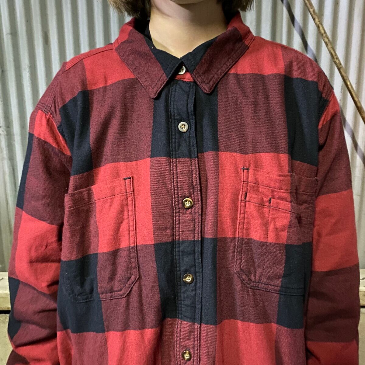 ビッグサイズ Carhartt カーハート チェックシャツジャケット メンズ