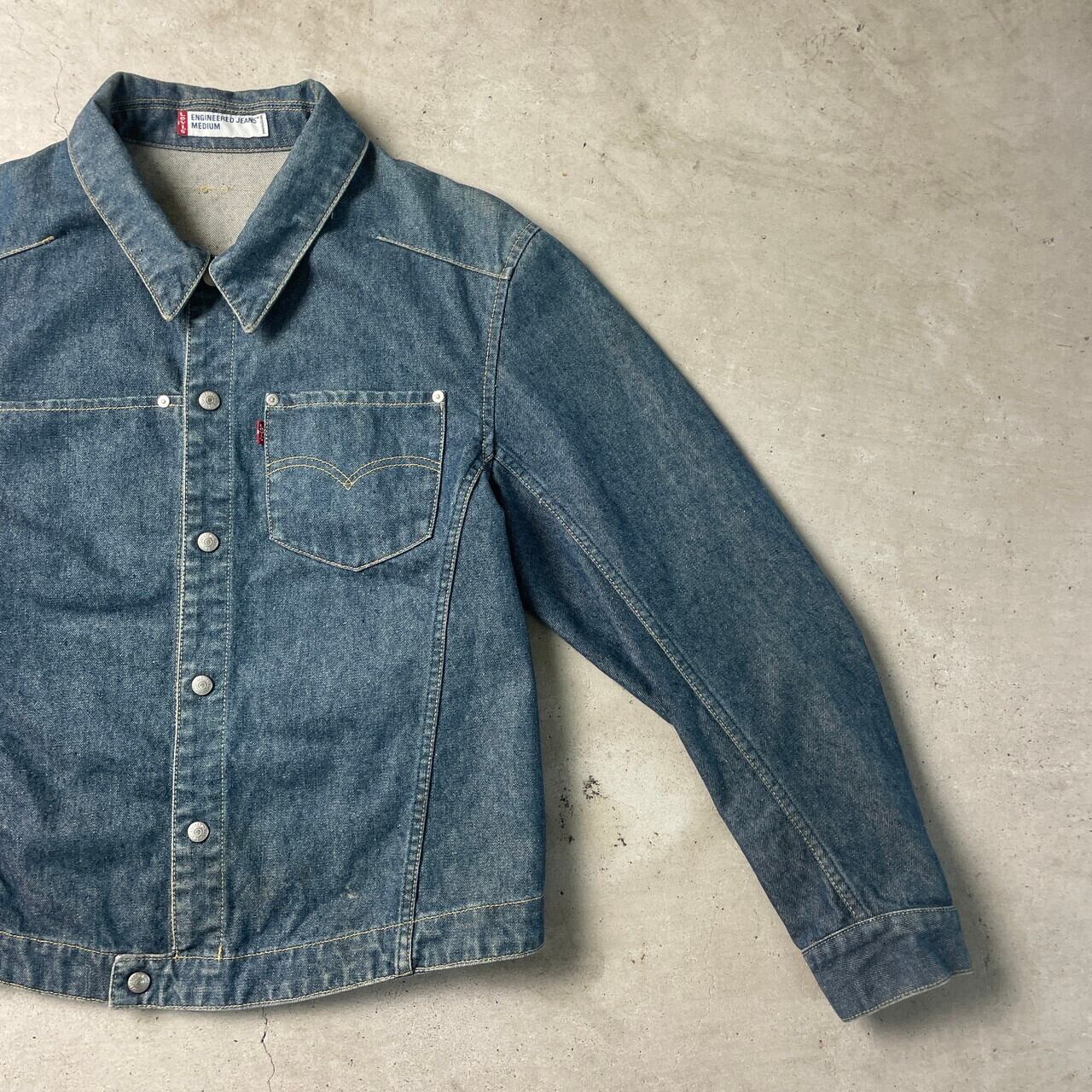 00年代 Levi's ENGINEERED JEANS ユーロリーバイス デニムジャケット