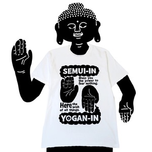 【 仏の手 Tシャツ 】印相 INSOU OF BUDDHA T-SHIRTS