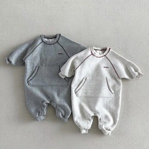 【BABY】ポケット付きカジュアルオールインワン