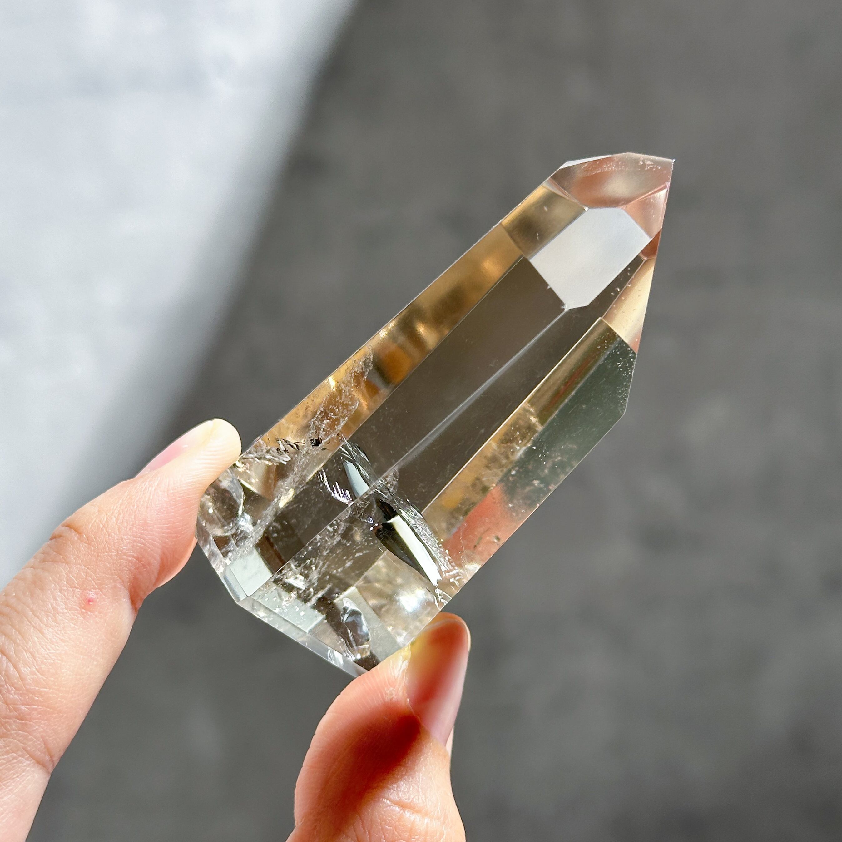 透明感◎シトリン（黄水晶） タワー52◇ Citrine ◇ 天然石・鉱物