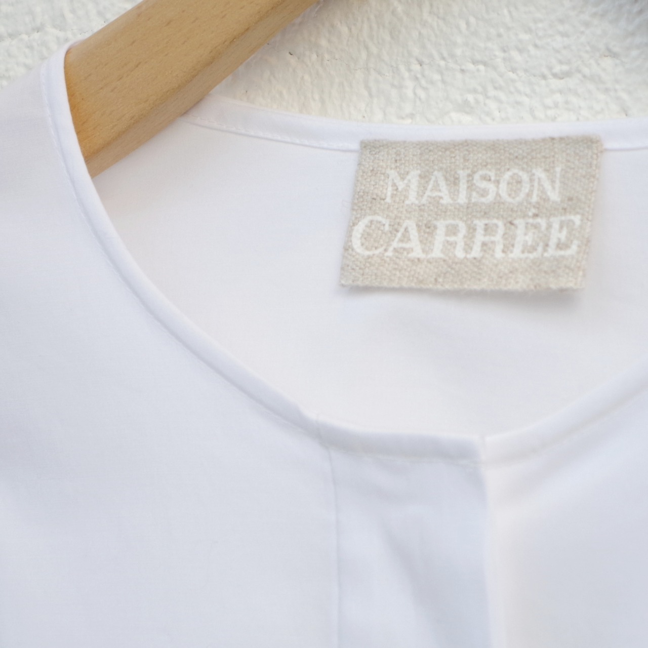 MAISON CARRÉE  COORDINATE SHIRT I "WHITE"