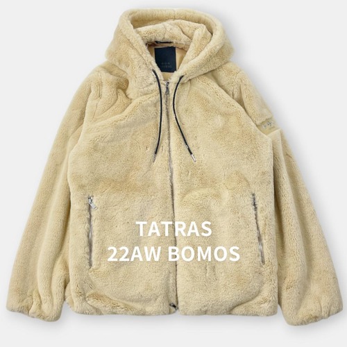 美品 TATRAS タトラス BOMOS ボモス マイクロ ボア パーカー 04 / J&NREUSE メンズ アウター