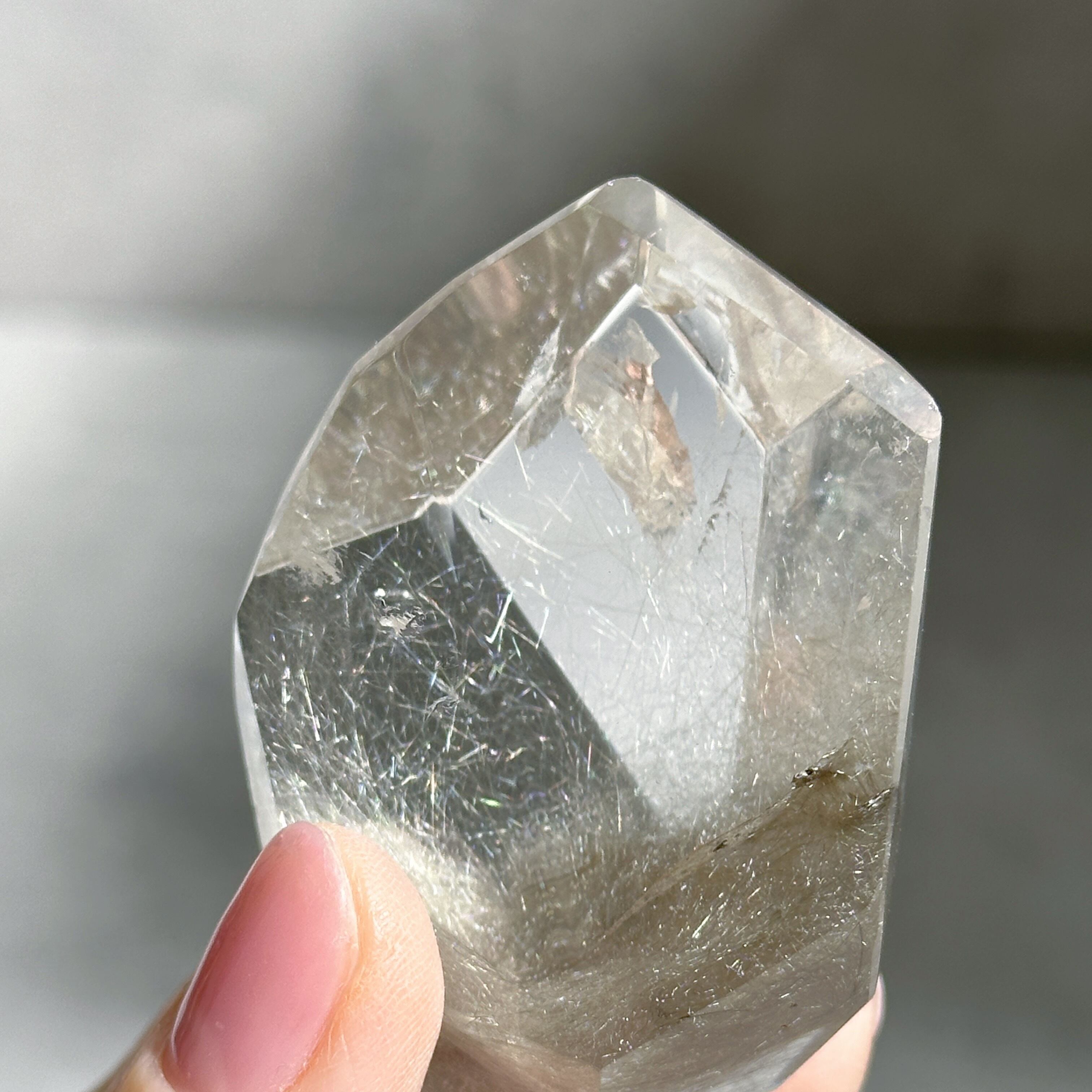 ルチルインクォーツ フリーフォーム33◇ Rutile in Quartz◇天然石