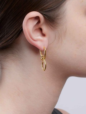MARIA BLACK マリアブラック/ Pirro Pierced Earring - Yellow Gold / ピアス