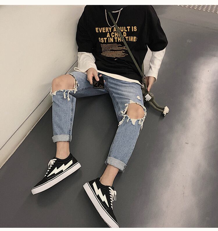 全1色 デニム パンツ ストレート カジュアル 無地 おしゃれ