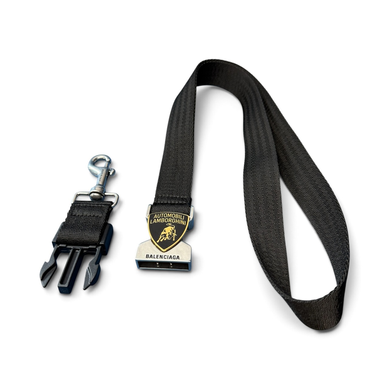 【BALENCIAGA × LAMBORGHINI】 バレンシアガ × ランボルギーニ "LANYARD" 25SS ネックストラップ
