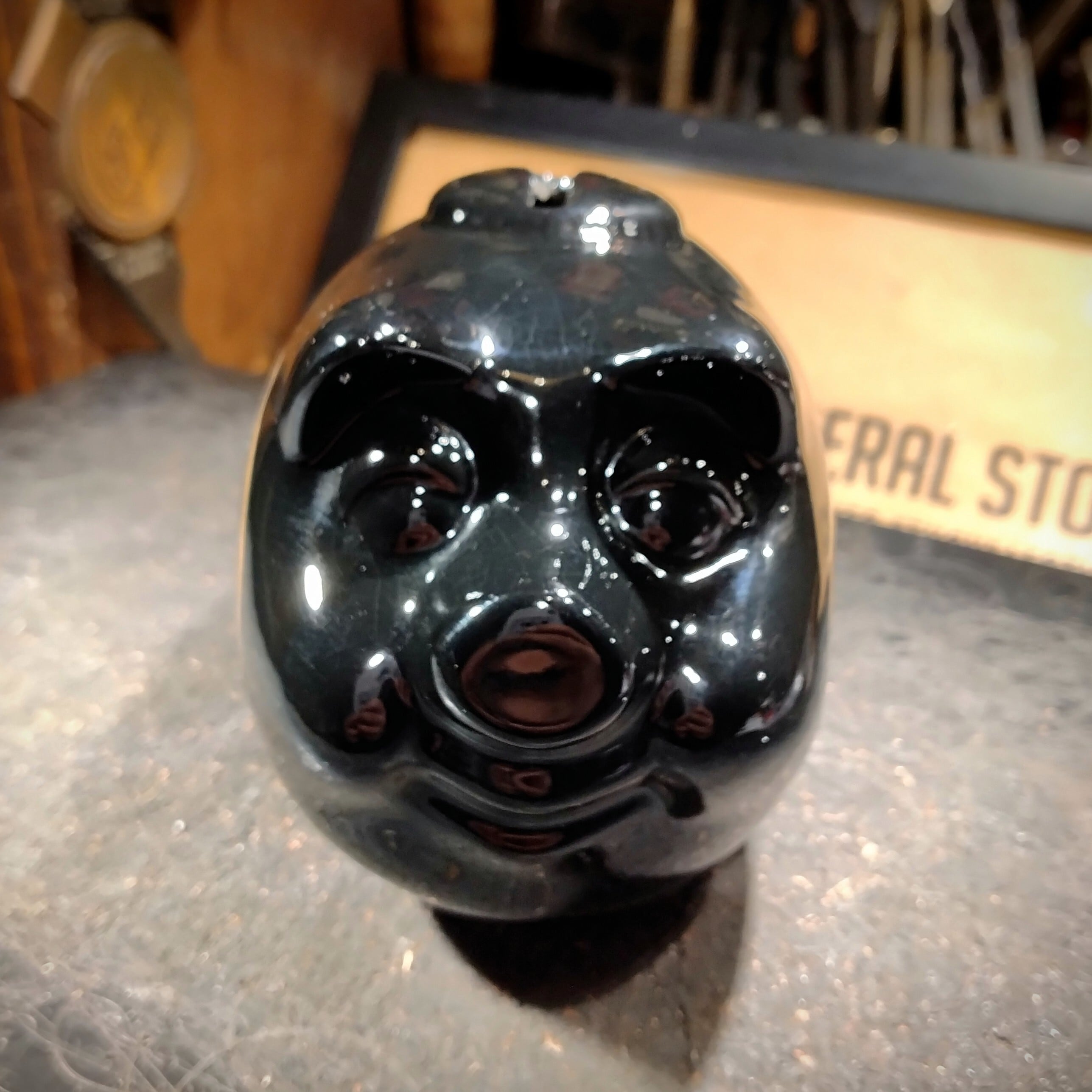 1982 Harley Davidson Hog Bank / 12800yen / H-D ブタ貯金箱