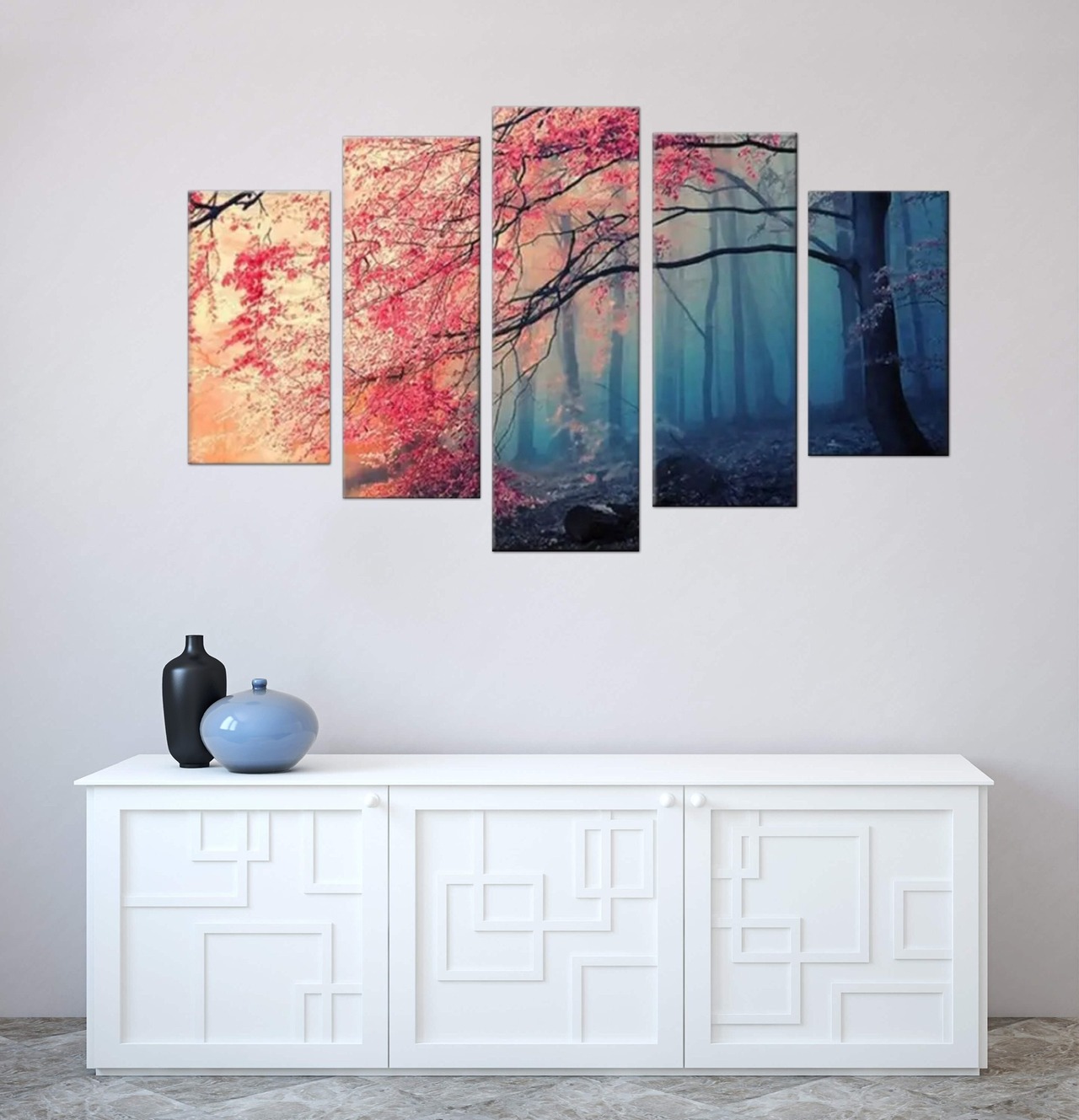 絵画/アートパネル/インテリア/モダン/北欧/おしゃれ アートパネル 5枚セット(お取り寄せ)