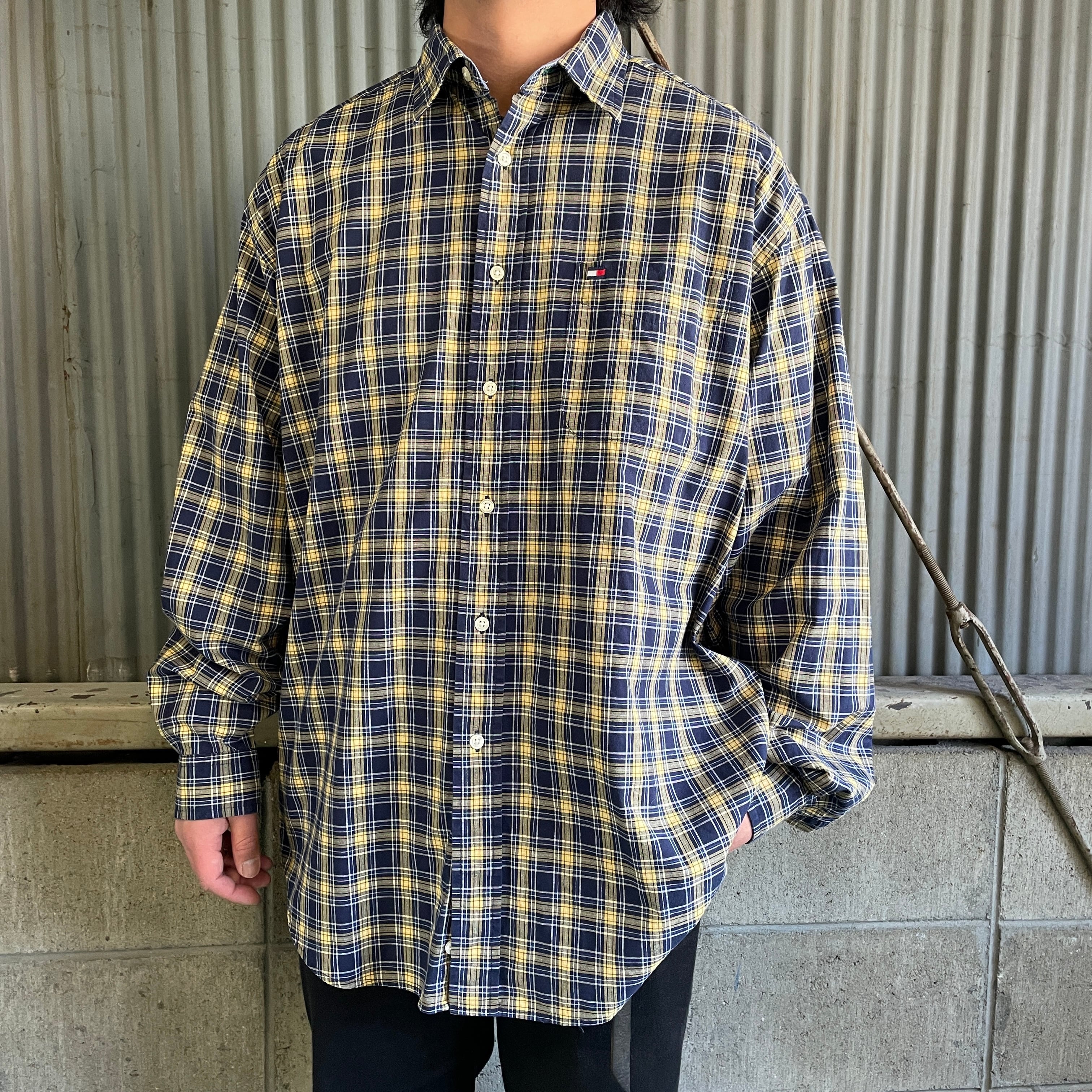 トミーヒルフィガー チェックシャツ （GC842 TOMMY HILFIGER トミー 