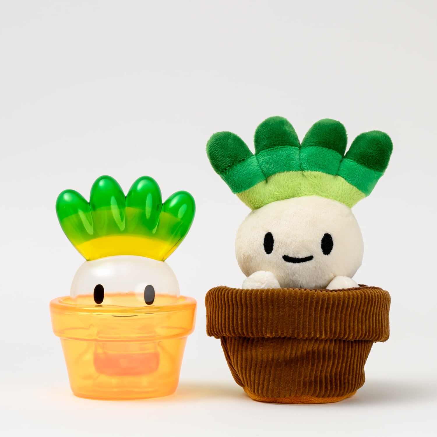 会場完売・再入荷未定】タキタサキ ソフビ/はくさい君・クリア鉢