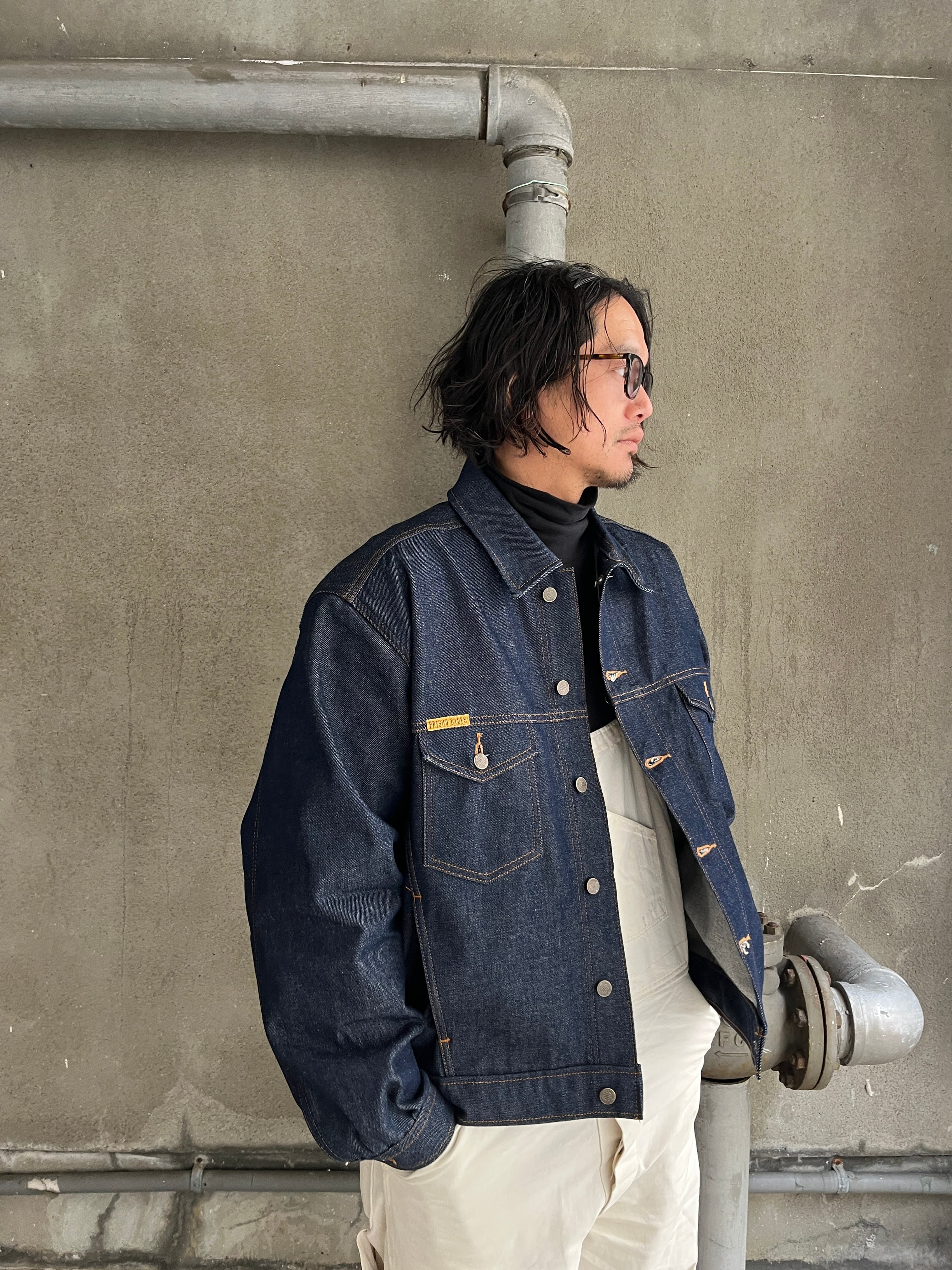 PRISON BLUES プリズンブルース Denim Western Jacket ウエスタン