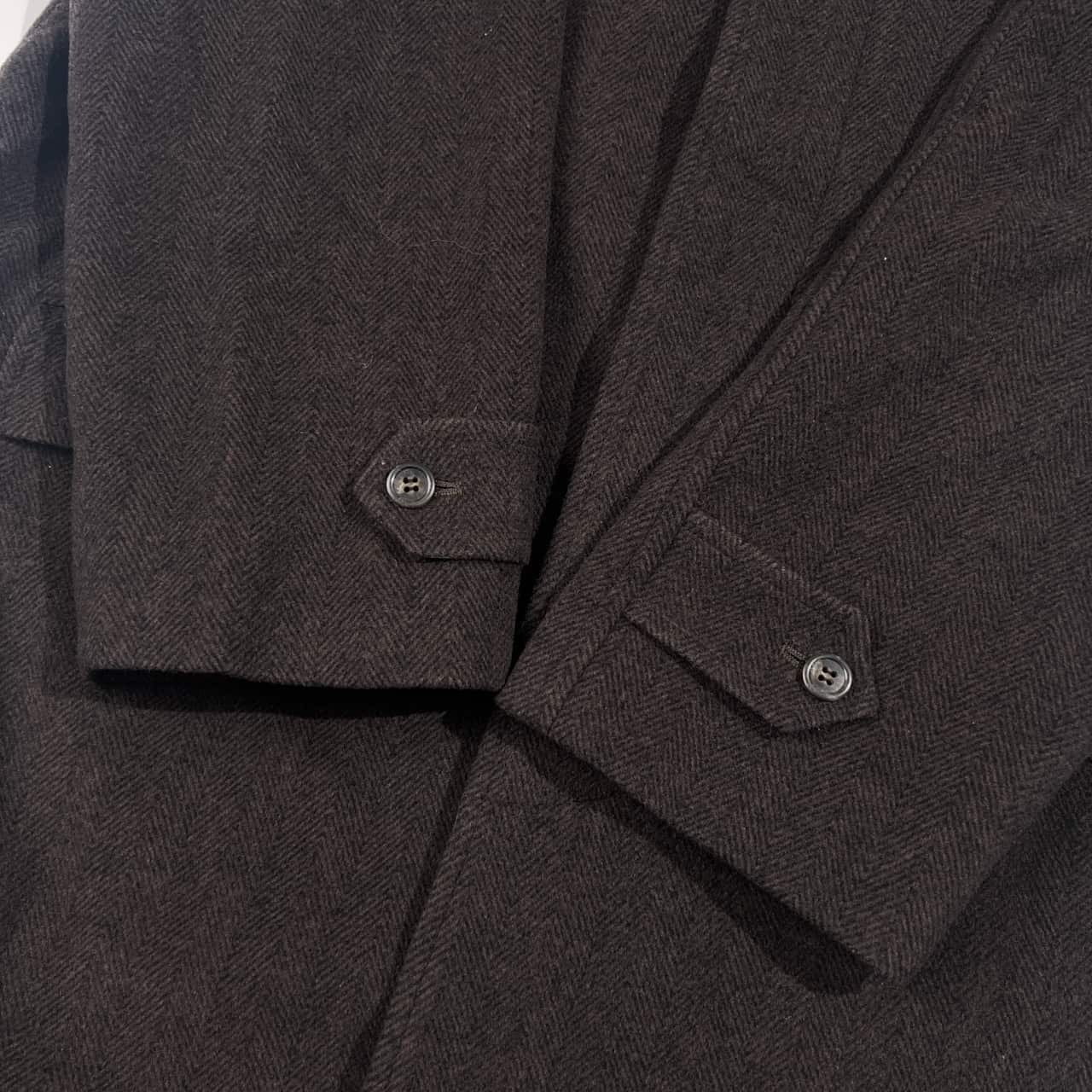 NEWYORKER ニューヨーカー ヘリンボーン ステンカラー コート L/メンズ