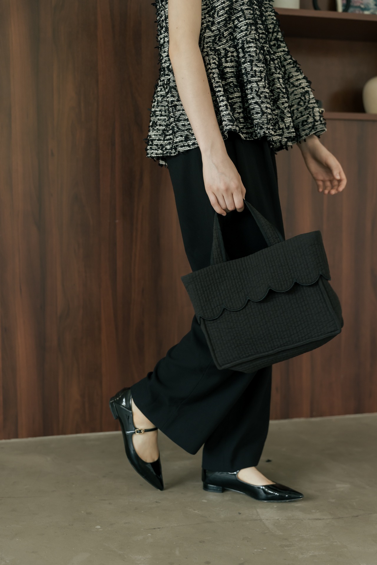 予約【Square Tote】Scallop Small