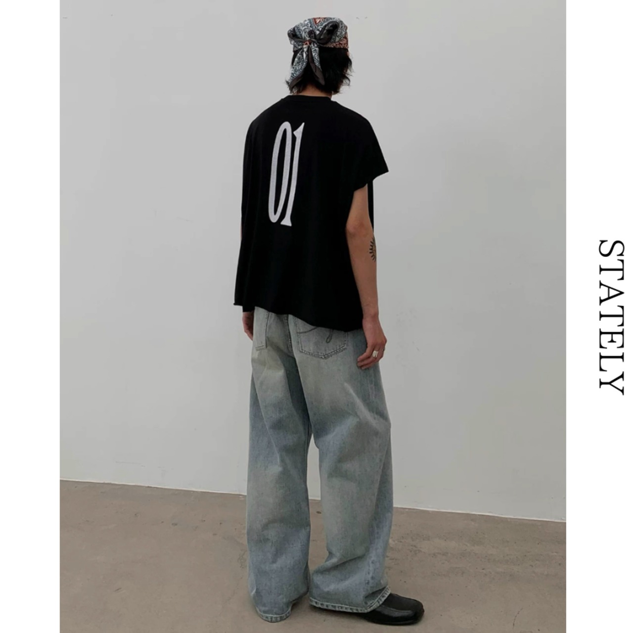Wave Logo Tee/2color_T296・画像11