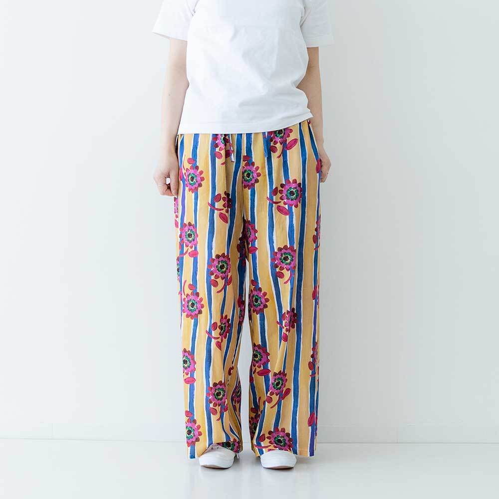 Michel Beaudouin リバティptイージーパンツ