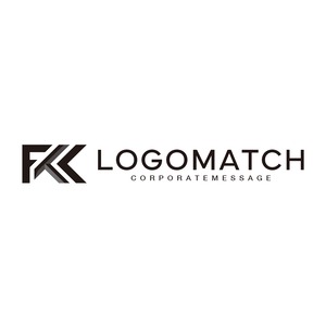 強固な未来を切り拓く F,K のロゴ