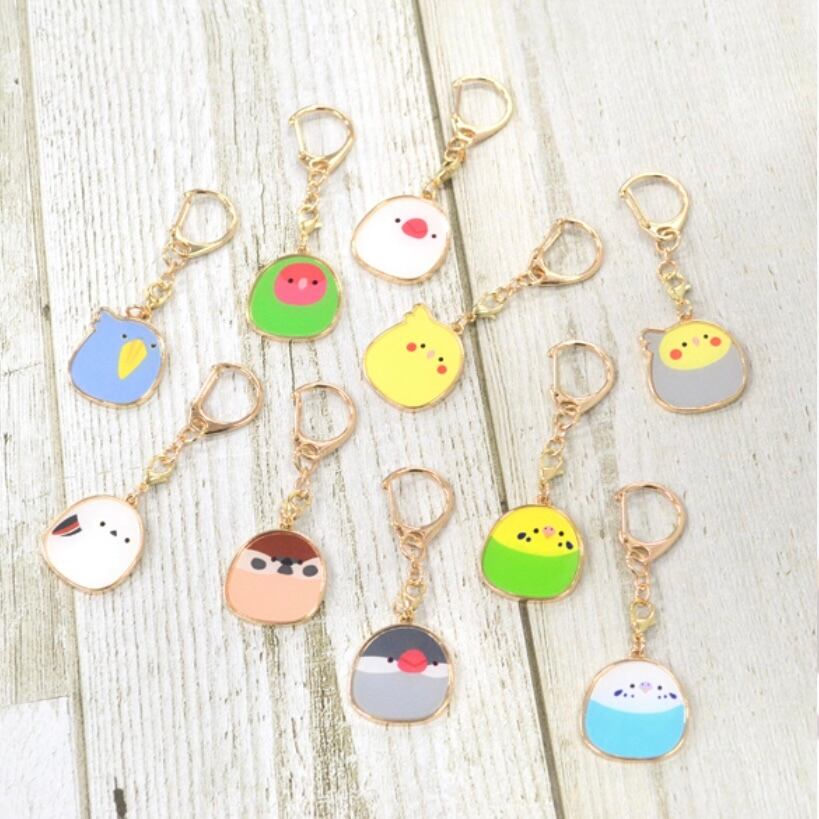 なごみ】キーホルダー ◇スズメさん すずめ クリックポスト対応