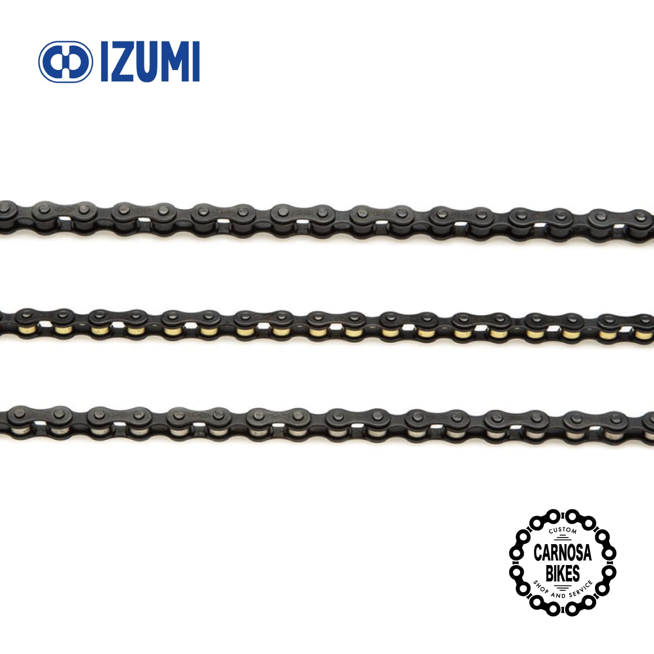 【和泉チエン】IZUMI × MASH JET BLACK チェーン