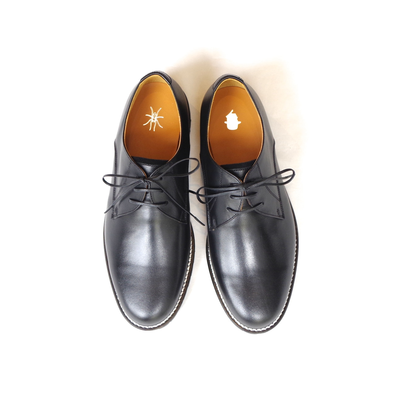 TOMOTAKA  Black French Service Shoes