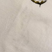 Karl Helmut カールヘルム カブ 野菜 イラスト プリント 半袖 Tシャツ サイズ M /ホワイトベージュ系 メンズ