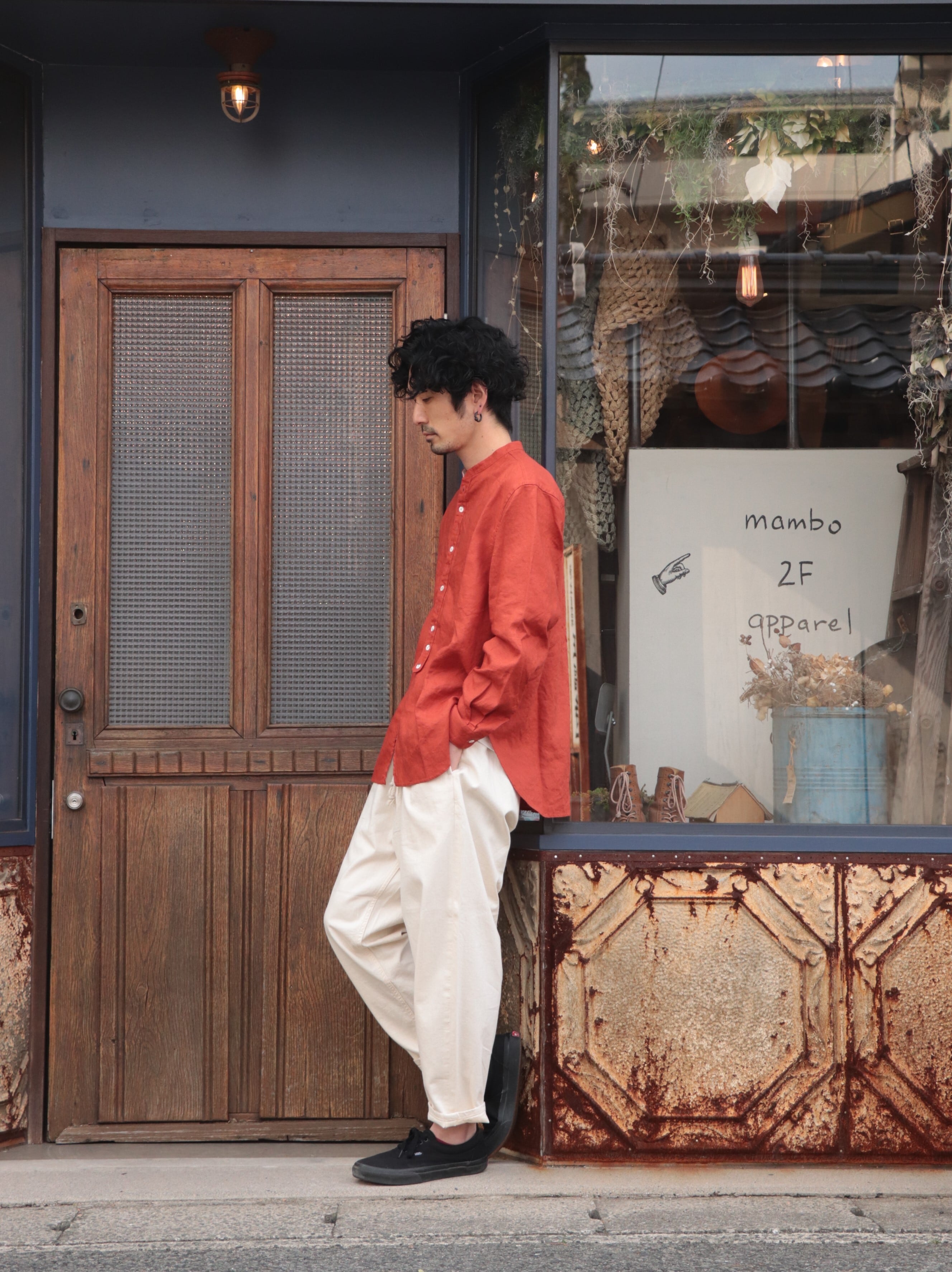 GYPSY & SONS/ジプシーアンドサンズ LINEN DRESS SHIRTS GS2049923 | MAMBO