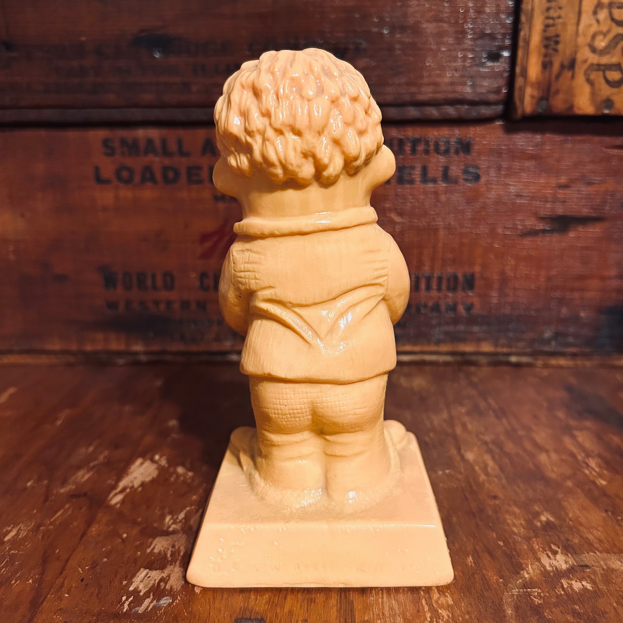 1970 ラス&ウォレス・ベリー ヴィンテージ メッセージドール R&W BERRIES “HAPPY BIRTHDAY” Sillisculpt D-660