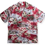 80s~ "Jade Fashions” Made in HAWAII All Over Pattern Hawaiian Shirts / "ジェイドファッションズ” ハワイ製 総柄 ハワイアンシャツ