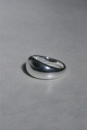 Oval Moon Ring"Nuit"
