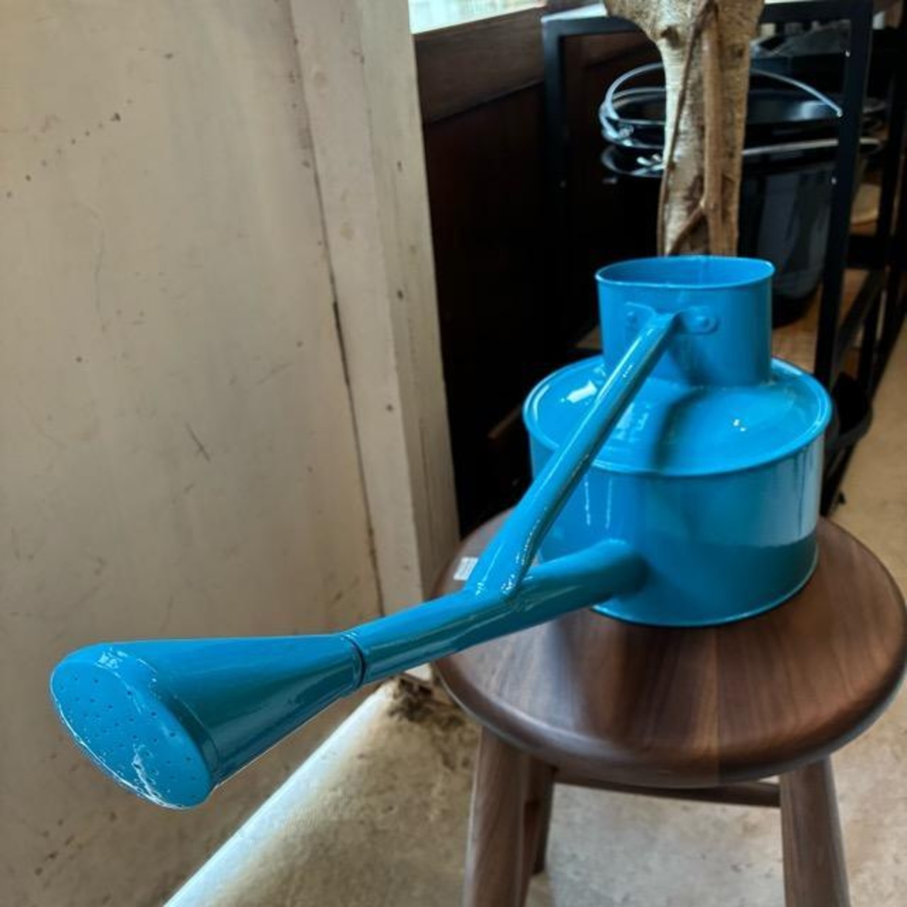 Earth Color Watering Can　Blue