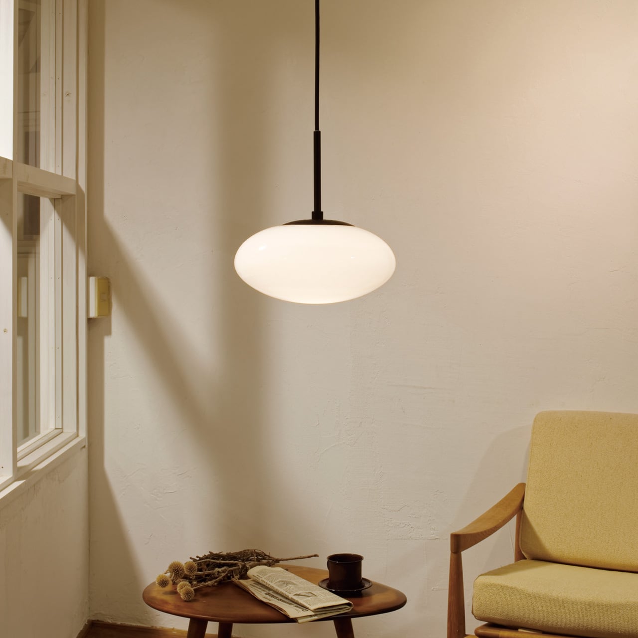 廃盤品 LUMINABELLA「MOOVE-750/ムーヴ」ペンダントライト 照明 電気 シェード ランプ Francesco Brambilla ルミナベッラ【中古家具/中古インテリア/USED家具ユーズド家具/リサイクル】 廃盤品 LUMINABELLA「MOOVE-750/ムーヴ」ペンダントライト 照明 電気