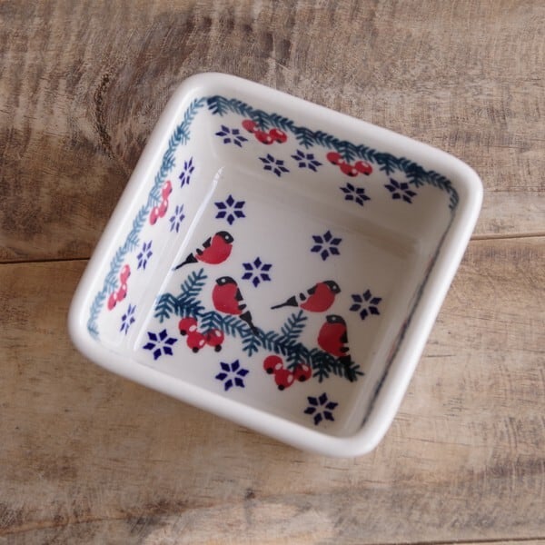 ポーリッシュポタリー スクエア 深皿