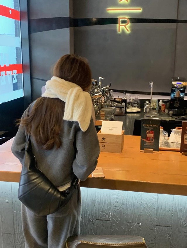 (LITER) Snow fleece high neck mtm / 3color