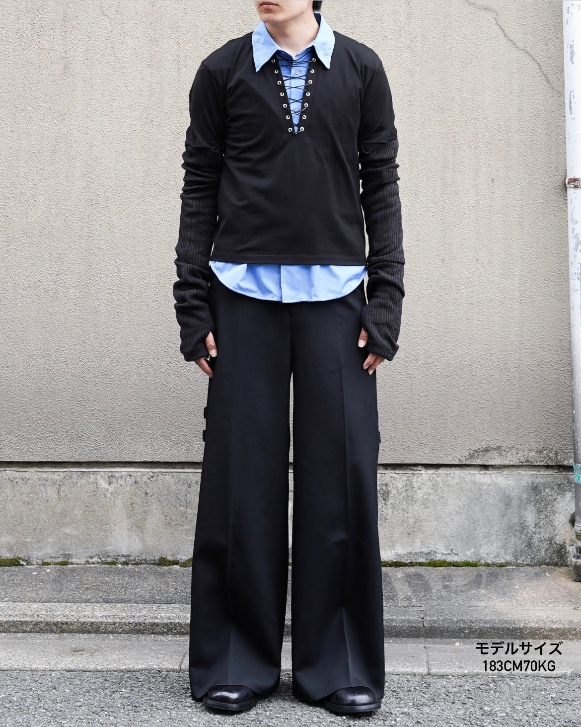 NEW OLD AW25 RIB SLEEVE TOP | hypeofficial