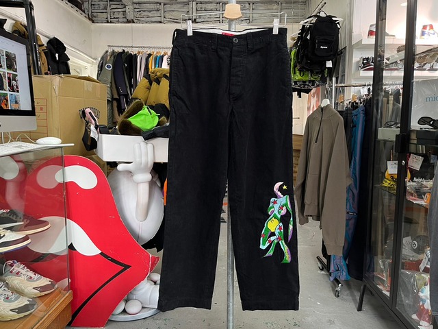 Supreme GONZ CORDUROY CHINO PANT BLACK 30 62534