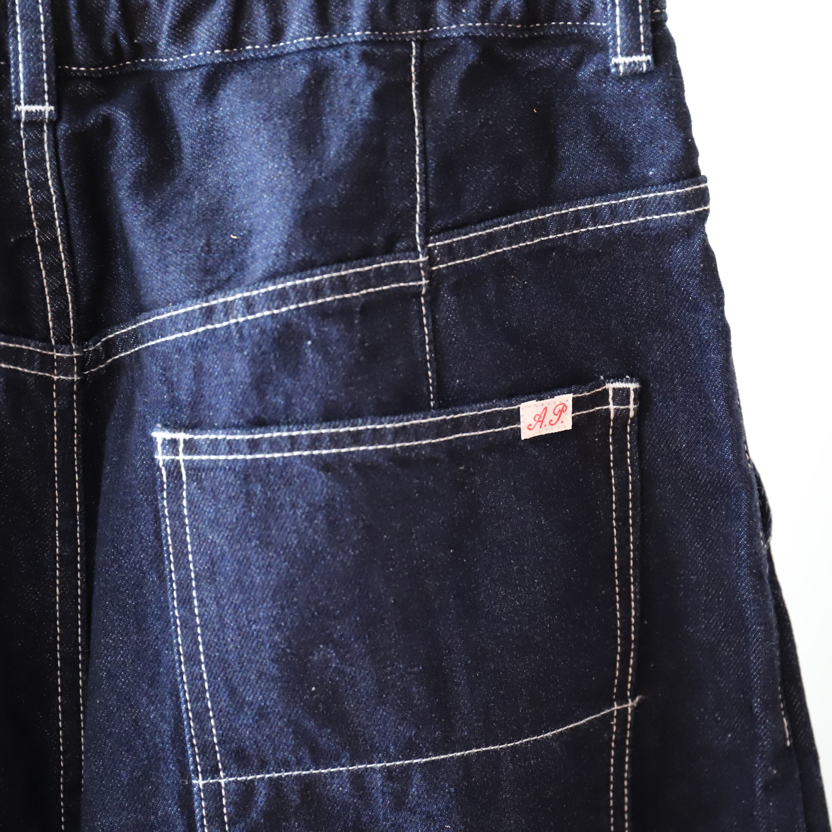 ARTE PORVERA / 12OZデニム 2タックワイドカットオフパンツ