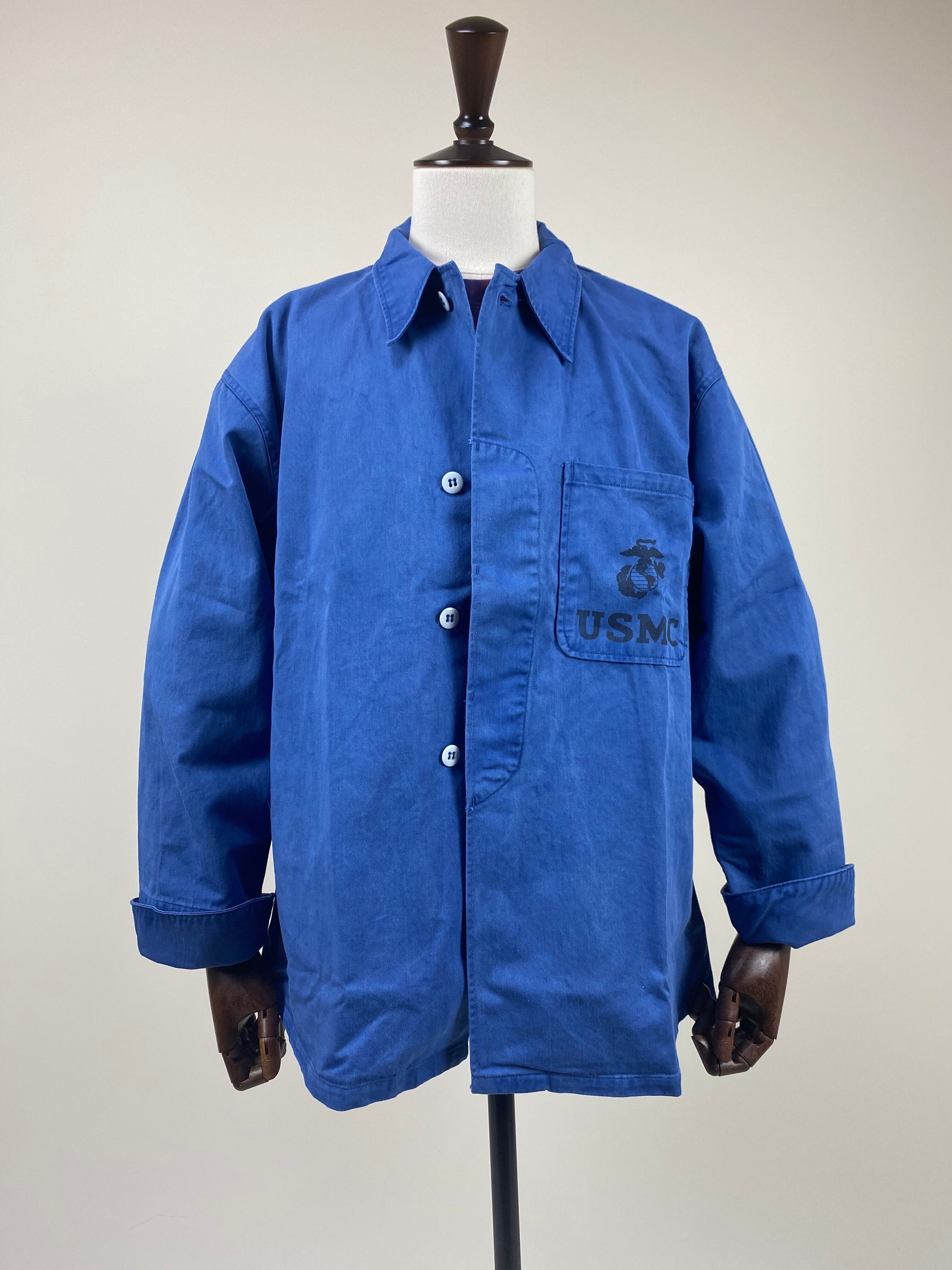 1点モノ インディゴ染め 1950’s USMC FOOD HANDLER JACKET | STUMPROUT - old garment &  new product -