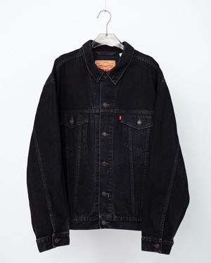 "Levi's" 70507 black denim tracker jacket