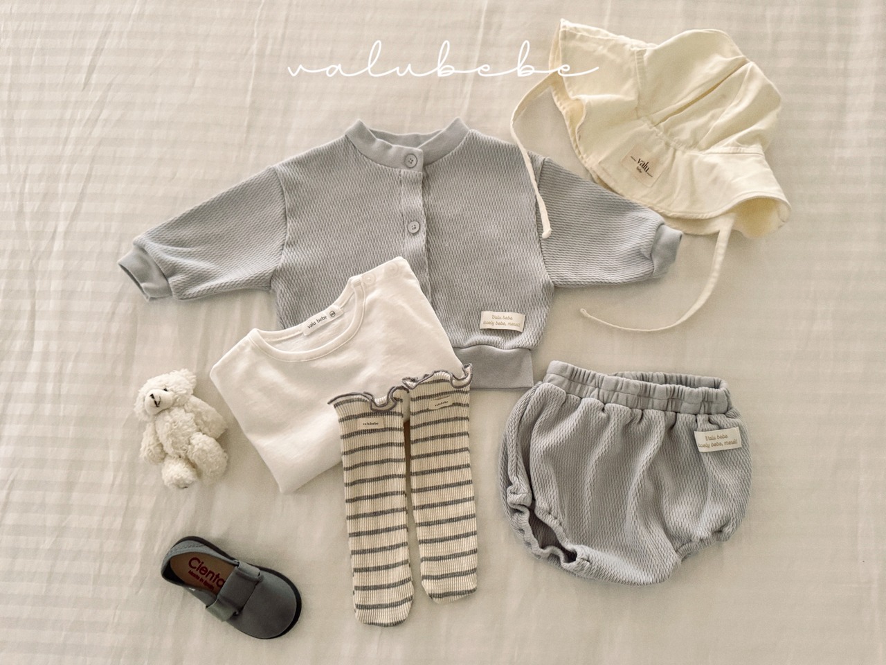 Valubebe 26/AP (Baby)Tokyo Waffle Cardigan