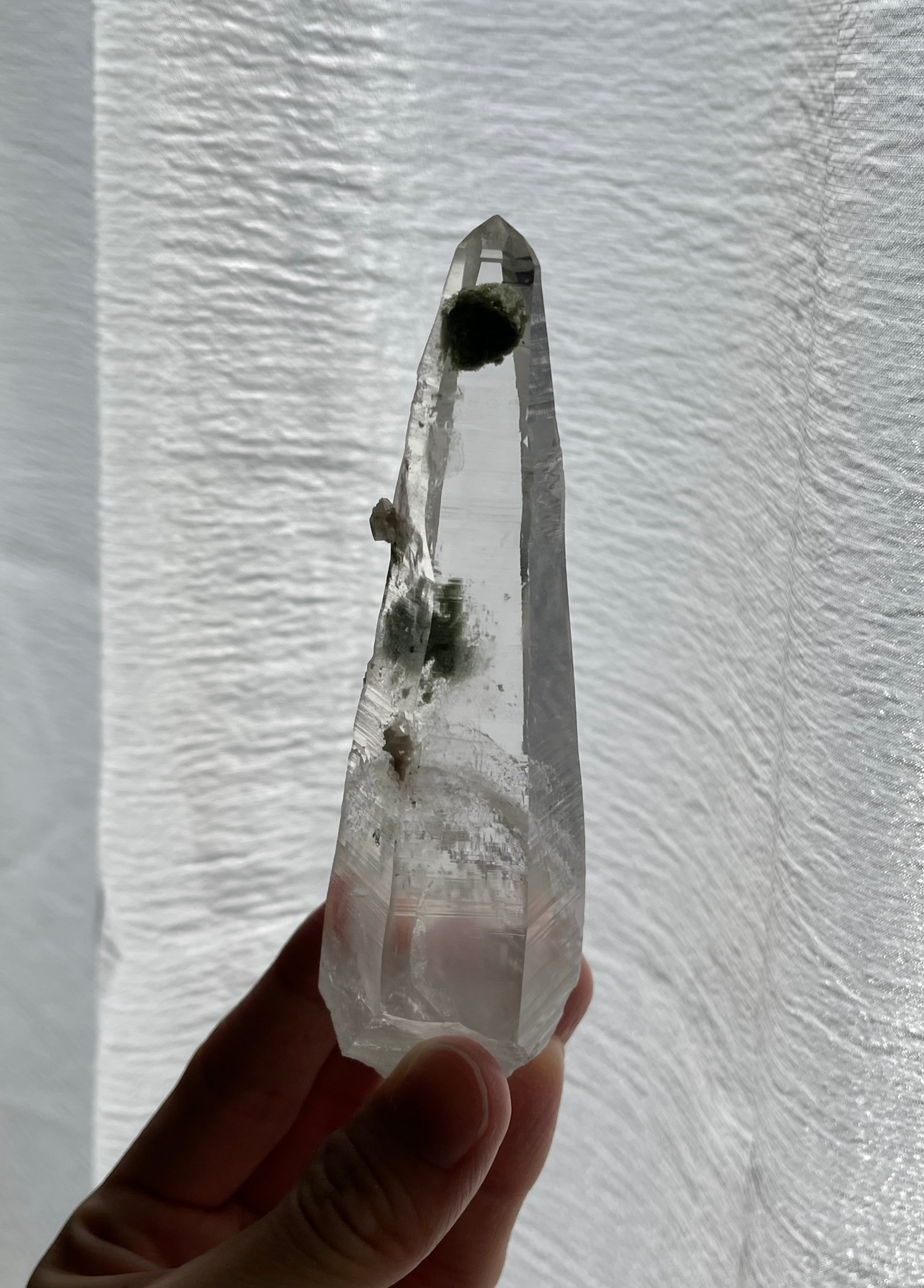 クローライト / クォーツ【Chlorite in Quartz】ネパール産 | PEANUTS