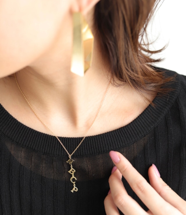 nbcp necklace feat.antiqua(gold)