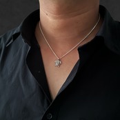 Hawaiian Double Honu Necklace〈S925〉